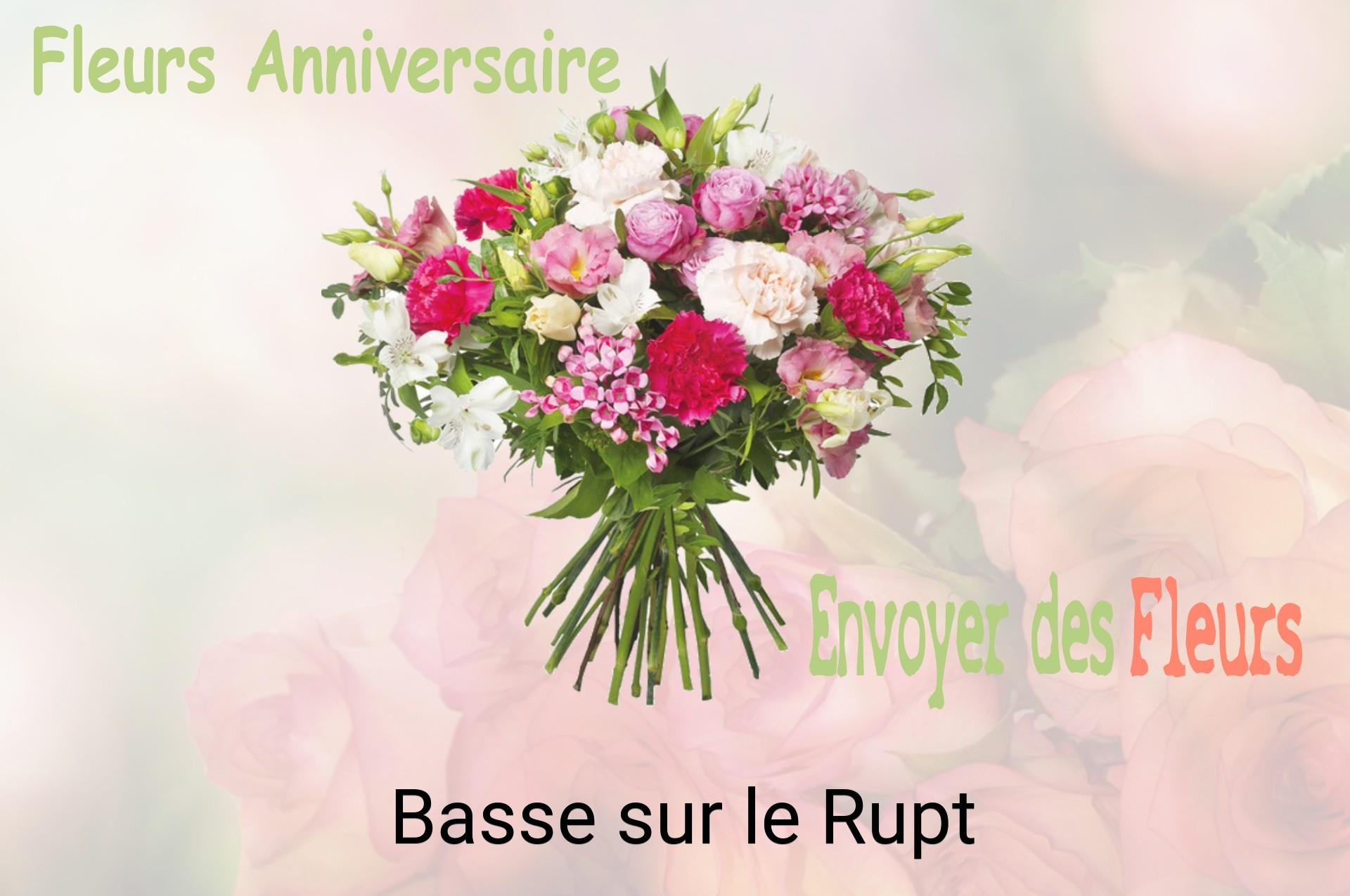Bouquet de fleurs d’anniversaire livré à Basse-sur-le-Rupt