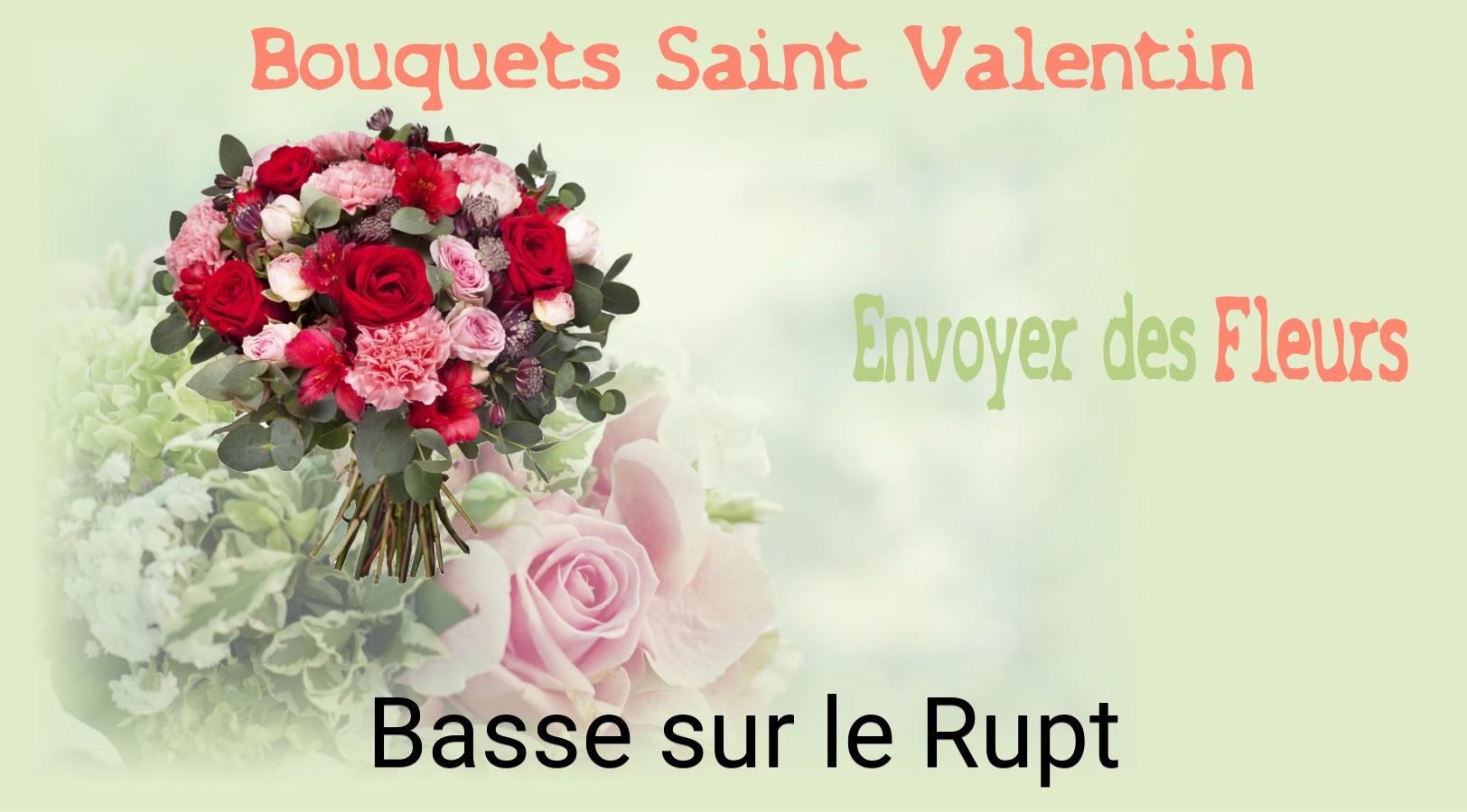 Roses de Saint-Valentin livrées à Basse-sur-le-Rupt
